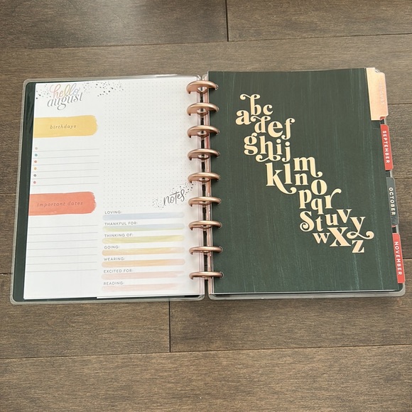 HAPPY PLANNER Classic School Student Teacher Edition Planner, 2020-2021 - Picture 7 of 12